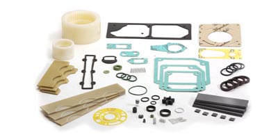 Maintenance kits and vanes for vacuum pumps