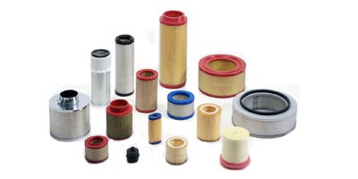 Air filters for compressors