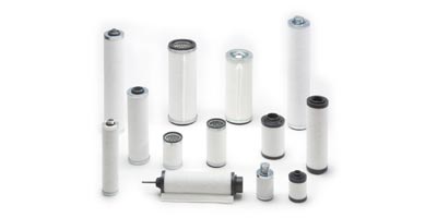 Air-oil separators for vacuum pumps